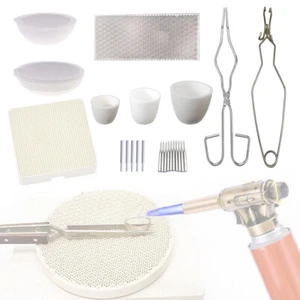 Welding Melting Casting Kit, Quartz Melting Crucible for Jewelry Making - Picture 1 of 27