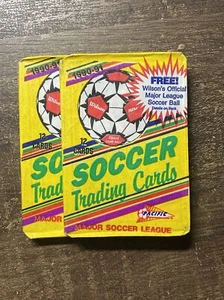 Pacific 1990-91 Major Soccer League Trading Cards : 2 Packs - Picture 1 of 1