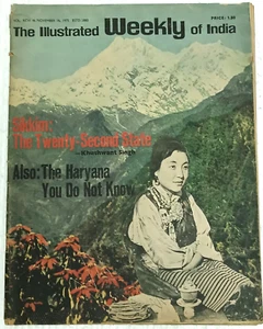 DIE ILLUSTRIERTE WOCHE INDIENS MAGAZIN 1975 SIKKIM, MILKHA SINGH, INDIRA, BANG - Bild 1 von 18