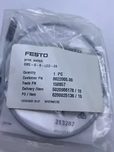 Festo SME-8-S-LED-24 Näherungssensor - Bild 1 von 2
