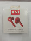 Diesel True Wireless Earbuds Red Audio Bluetooth Android iOS