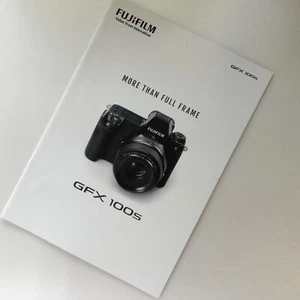 FUJIFILM GFX 100s Camera & lens Japanese Catalog Published in February 2024 - Picture 1 of 10