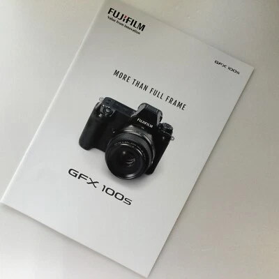 FUJIFILM GFX 100s Camera & lens Japanese Catalog Published in February 2024 - Image 1 of 4