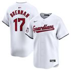 Cleveland Guardians Will Brennan #17 Nike White Official MLB Limited Jersey