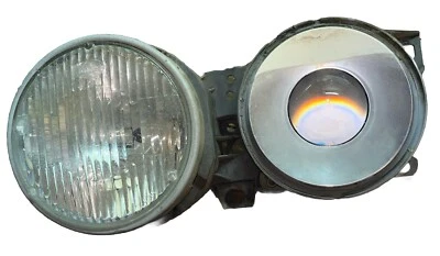 Conjunto de faros proyectores Hella pasajero derecho BMW E30 318i 325 M3 1988-1992 Foto 1 de 4