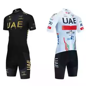 Conjunto de Ciclismo Para Hombre Ciclismo Jersey Bicicleta Pantalones 20D Bicicleta Ropa Uniforme - Imagen 1 de 27