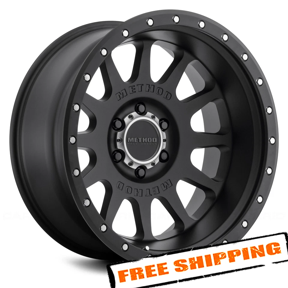 Method Race 605 NV Wheel 20x10 (-24, 5x127, 71.5) Black Single Rim Foto 1 de 3