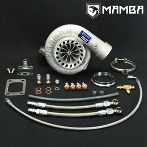 MAMBA Ball Bearing Turbocharger 4" .70 Bullet AS GTX3082R w/ .82 T3 V-Band Hsg - Bild 1 von 10