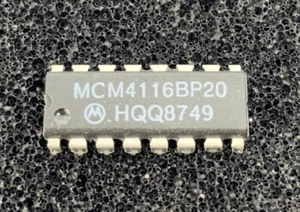 MCM4116BP20 4116 AMIGA COMMODORE BBC ZX SPECTRUM ATARI GRATIS P+P - Bild 1 von 1