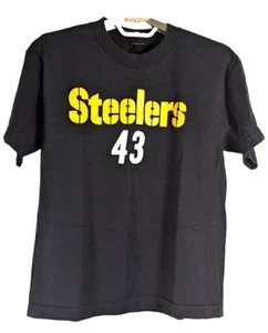 Pittsburgh Steelers Polamalu tshirt #43 child unisex 36" chest length 23" - Picture 1 of 4