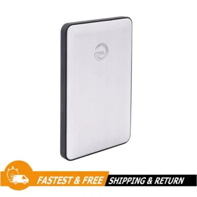 Hitachi G-Drive 750GB 5400RPM USB 2.0 Portable External HD 0G02013, Silver - Image 1 of 4