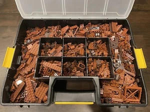 LEGO 400+ BROWN PIECES FROM BULK! SORTED RANDOM LOT! PICK COLOR! FREE SHIPPING! - Picture 1 of 1