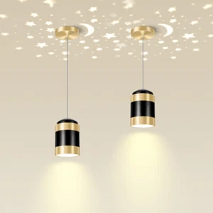 6W LED Starry Ceiling Lamp Fixture Dining Room Chandelier Pendant Light Luxury - Picture 1 of 23
