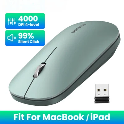 Wireless Mice 40db For MacBook Pro M1 M2 iPad Tablet Computer Laptop PC 2.4G - Image 1 of 4