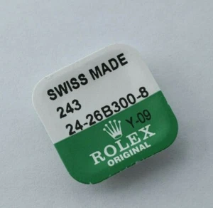 Genuine Rolex 18k Gold Crown 243 24-26B300-8 - Picture 1 of 2