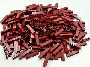 LEGO Pack of 100x New Dark Red Brick 1 x 6 BULK BRICKS - Picture 1 of 6