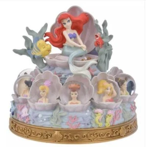 Disney Store Ariel Snow Globe THE LITTLE MERMAID 35th Anniversary Japan Limited - Picture 1 of 6