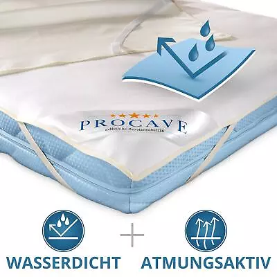 PROCAVE Molton Matratzenauflage Matratzenschoner Inkontinenzauflage wasserdicht - Bild 1 von 4