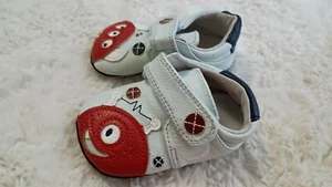 Jack & Lily My Mocs Baby Boy Monster Mocs, Size 6-12 Months 2 Soft shoes - Picture 1 of 7