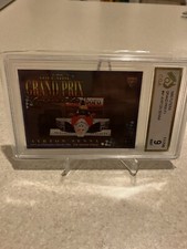 1995 FUTERA ADELAIDE GRAND PRIX AYRTON SENNA Card No 41  CGA 9 MINT