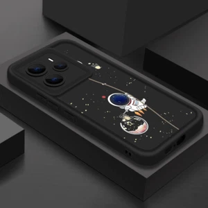 Cute Astronaut Silicone Case For Xiaomi Redmi Note 14 13 12 11 Pro Phone Cover - Picture 1 of 21