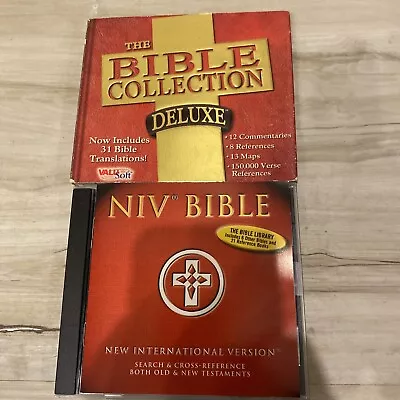 BIBLE  NIV New Int'l Version  Search & Cross Reference & Bible Collection Deluxe - Image 1 of 4