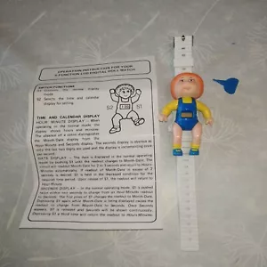 cabbage patch kids - montre électronique vintage - avec notice - Imagen 1 de 3