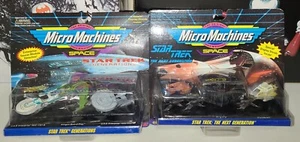 Star Trek Micro Machines Space Lot Galoob 1993 The Next Generation & Generations - Picture 1 of 7