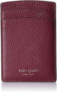 Kate Spade New York Polly Card Holder Cherrywood One Size