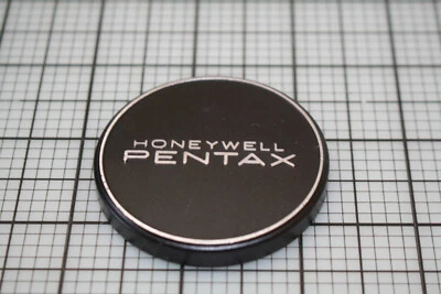 GENUINE HONEYWELL PENTAX 49mm METAL SLIP-ON FRONT LENS CAP * - Image 1 of 3