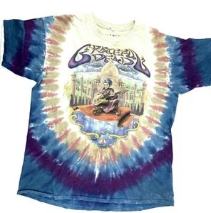 Vintage Grateful Dead Liquid Blue Skeleton Snake Charmer 2001 T-Shirt Size XL - Bild 1 von 11