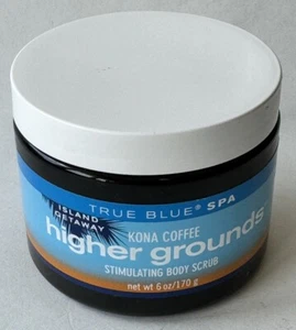 Bath & Body Works KONA COFFEE HIGHER GROUNDS True Blue Body Scrub- Sealed! Rare - Picture 1 of 3