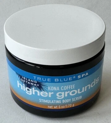 Bath & Body Works KONA COFFEE HIGHER GROUNDS True Blue Body Scrub- Sealed! Rare - Image 1 of 3