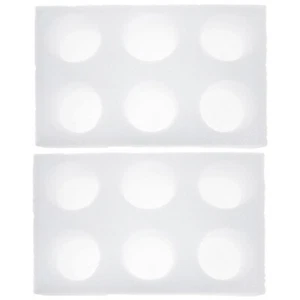 2 Pcs Coffee Carrier Trays Cup Holder Drink Carrier Tray - Picture 1 of 12