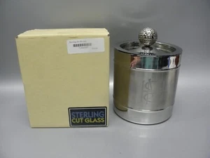 STERLING MARKE 8" EISKÜBEL GRAVIERT MISSION HILLS GOLFSCHLÄGER LOGO NEU - Bild 1 von 1