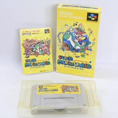 SUPER MARIO WORLD Super Famicom Nintendo 1306 sf - Image 1 of 4