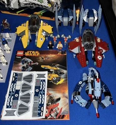 Lego Star Wars #7283 Ultimate Space Battle Set Complete w/book & Sticker Sheets - Image 1 of 4