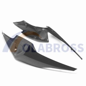 Carbon Fiber ABS 1 pair Gas Tank Side Trim Cover Guard Fairing Rear - Picture 1 of 9