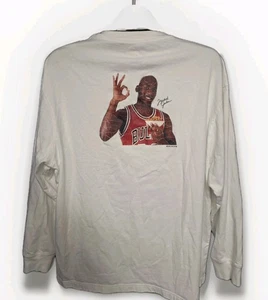 Air Jordan Wheaties T-Shirt Herren Gr. XL weiß #23 Michael Jordan Chicago Bulls - Bild 1 von 5