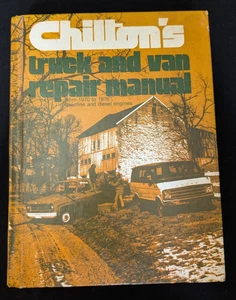 CHILTONS TRUCK and VAN REPAIR MANUAL gas & diesel 1970 to 1976 - Bild 1 von 5