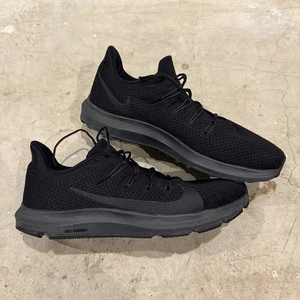 Tenis para correr Nike Quest 2 para hombre talla 11 triple negro - Imagen 1 de 10