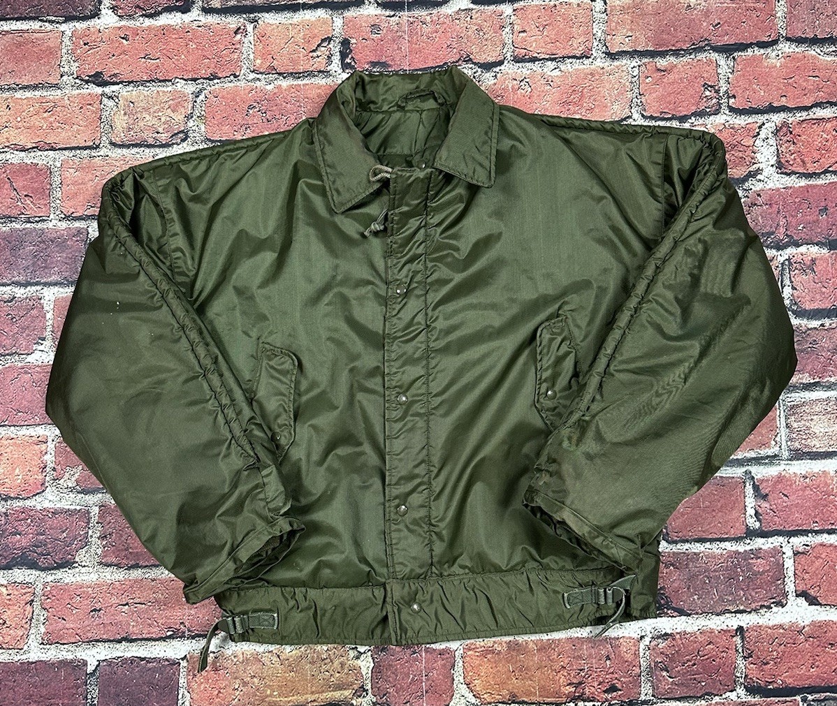 USA製 80s Vintage USN EXTREME COLD Jacket Vintage 1980s US Military Extreme Cold Weather Jacket (XL