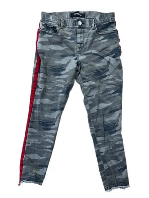 Pantalones Legging Express Y2K Camuflaje Tobillo Mujer 6 Cortos Verde Grunge Militar Foto 1 de 4