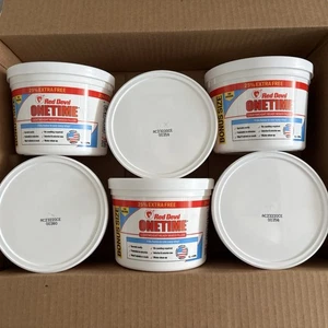 Red Devil Onetime Ready Mixed Filler 1 Ltr + 25% FREE Pack of 6 Bulk Buy Inc Vat - Picture 1 of 3