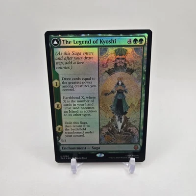 FOIL THE LEGEND OF KYOSHI The Last Airbender Mythic (#0186) MTG - Image 1 of 2