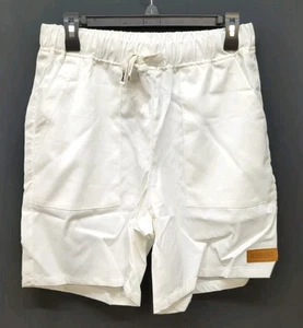 Shein Manfinity robuste Freizeitshorts mit Kordelzug Gummibund Gr. M weiß (30088) - Bild 1 von 7