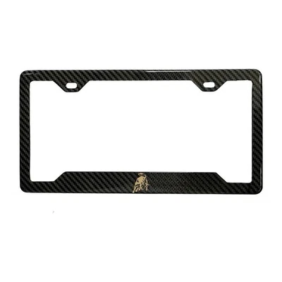 Redbull Racing Real 3K TwillWeave Carbon Fiber License Plate Frame Holder - Image 1 of 4