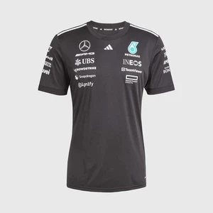Mercedes-AMG Petronas F1 2025 Team T-Shirt Adidas Black - Bild 1 von 5