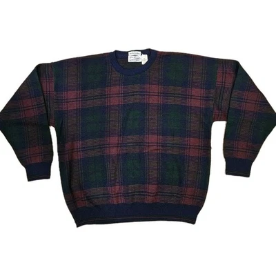 Vintage Sears Roebuck Sweater Mens X-Large Italy Wool Mix - Image 1 of 4