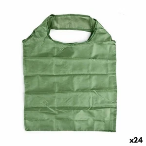 Borsa Pieghevole Kinvara HW424-1A Bianco Marrone Verde Grigio 42 x 40 cm [24 - Foto 1 di 3